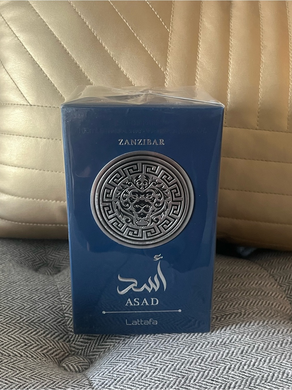 Lattafa Asad Zanzibar Eau de Parfum Spray for Men, 3.4 fl oz (100 mL) sealed